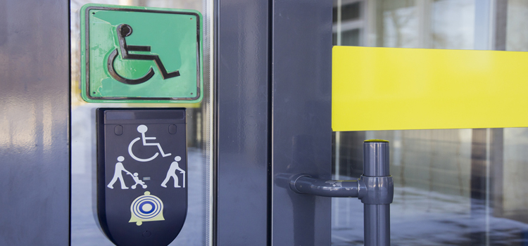 automatic handicap door opener in Blythe
