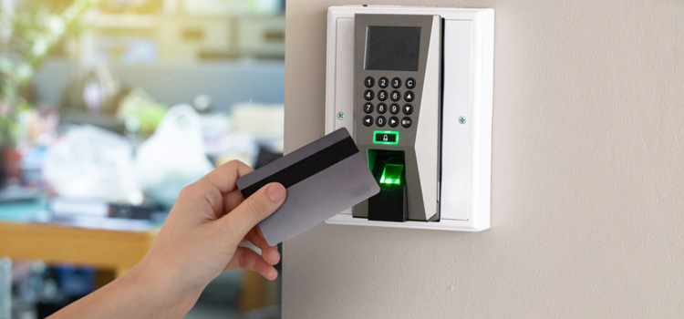 key card entry system Blythe